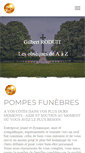Mobile Screenshot of pompes-funebres-valais.ch